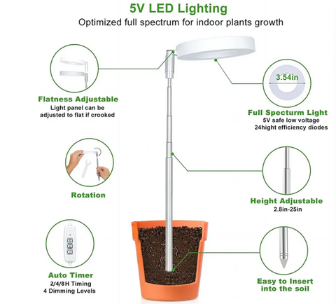 LED Plant Grow Lamp