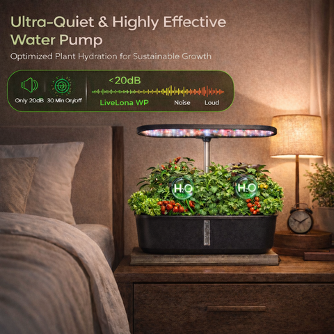 indoor plant grower kit LiveLona Smart Indoor Hydroponic Garden System (12-Pod Home Grow Kit) – LiveLøna