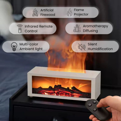 Løna™ Fireplace Aroma Humidifier